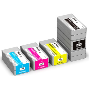 EPSON C831 Renkli Etiket Yazc Kartular