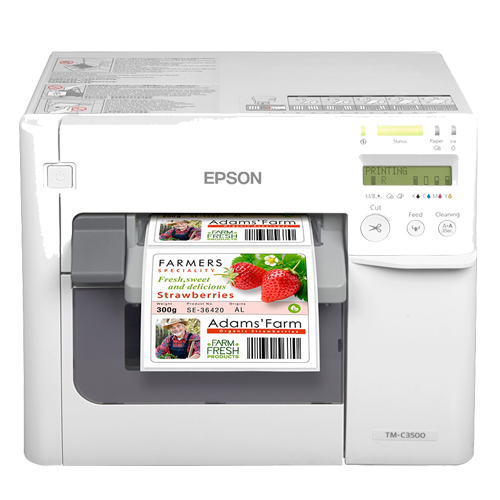 EPSON CW C3500 Renkli Etiket Yazcs