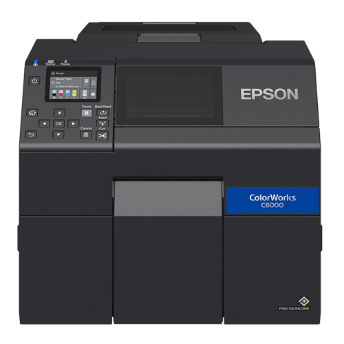 EPSON CW C-6000 Serisi Renkli Etiket Yazcs