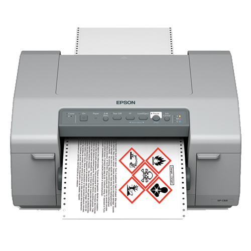 EPSON CW C831 GHS Uyumlu Renkli Etiket Yazcs (20cm Geniliinde)